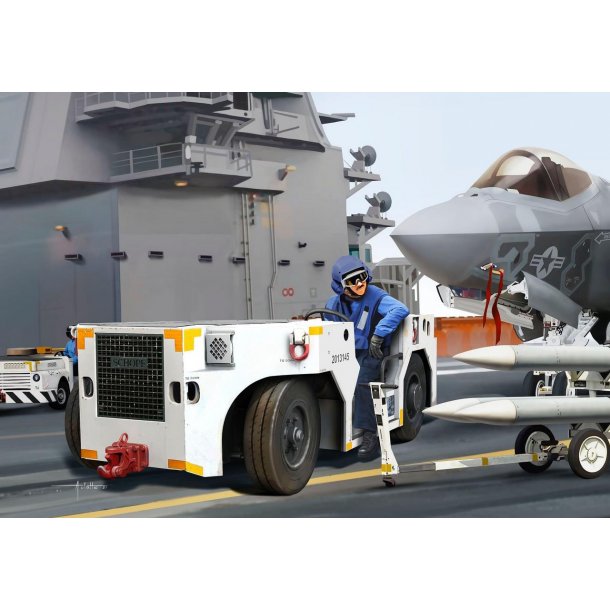 US Navy Ground Supporting Equipment Set w/ STT Tractor