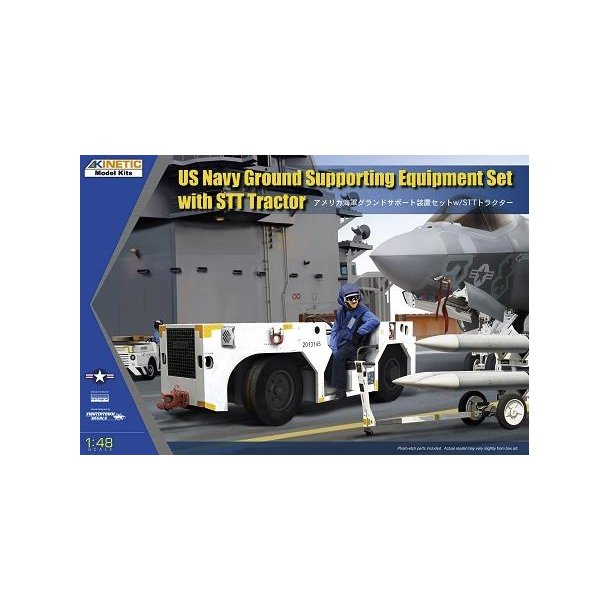 US Navy Ground Supporting Equipment Set w/ STT Tractor