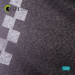 Asphalt road 24 Hours of Le Mans type 1 Base - Acrylic 3 mm (180 x 357 mm) (1/24)