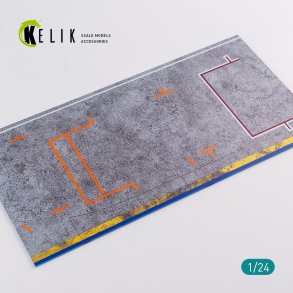 Pitstop 24 Hours of Le Mans type 1 Base - Acrylic 3 mm (180 x 357 mm) (210 g) (1/24)