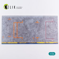 Pitstop 24 Hours of Le Mans type 1 Base - Acrylic 3 mm (180 x 357 mm) (210 g) (1/24)