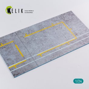 Pitstop 24 Hours of Le Mans type 2 Base - Acrylic 3 mm (180 x 357 mm) (210 g) (1/24)