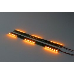 Lysliste BackFire3 - ORANGE, 2 stk.