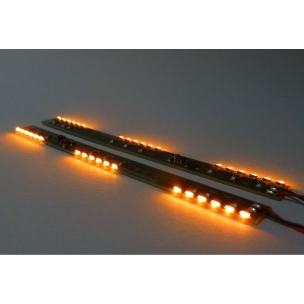 Lysliste BackFire3 - ORANGE, 2 stk.