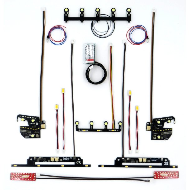 KingBus lysst til Tamiya Scania 770 S