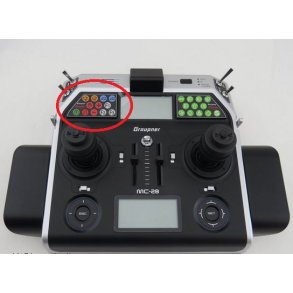 Kingpad Graupner mc-edition afbrydere