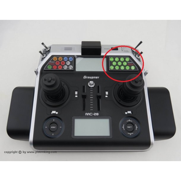 Kingpad Graupner mc-edition lysstyring