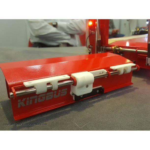 El-drevne ramper til Goldhofer blokvogn