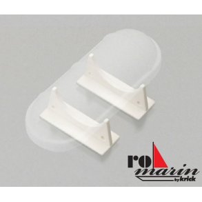 Sokkel til redningsflde 57 x 22 mm, skala 1/25, 4 stk.