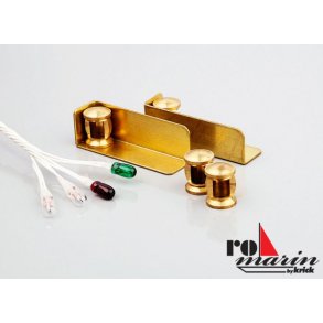 Lanterner, spotlight og lamper - med elektrisk lys