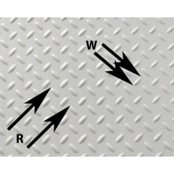 Profilplade (drkplade) til dk m.m. Skala ca. 1/48. 2 stk.