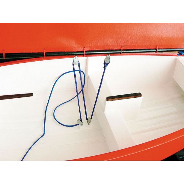 Optimistjolle, skala 1/10