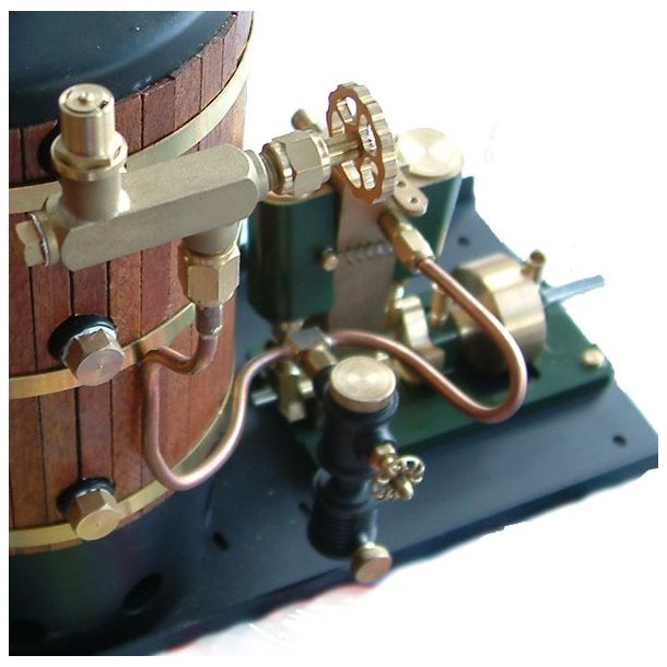 Dampmaskine Victor, stende