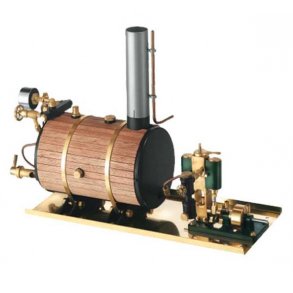 Dampmaskine Victor, liggende