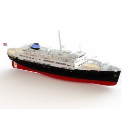 MS Finnmarken, skala 1/60