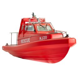 Redningsfartj KJ20 med dobbelt jetdrev, skala 1/15