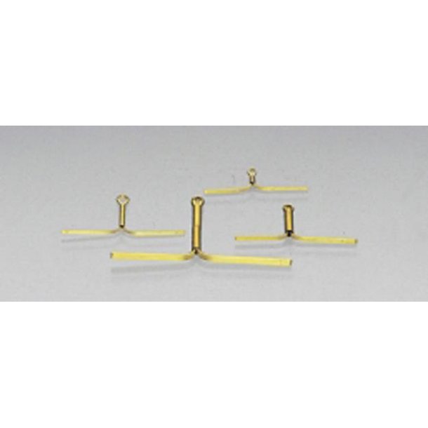 Split med afstandsstykke, L=15 mm, 20 stk.