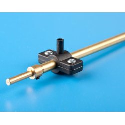 Skrueakselholder med smrenippel, 8 mm stvnrr