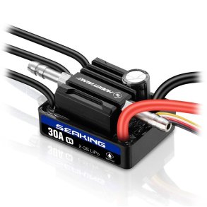 Seaking 30A vandkølet fartregulator V4 2-3s LiPo