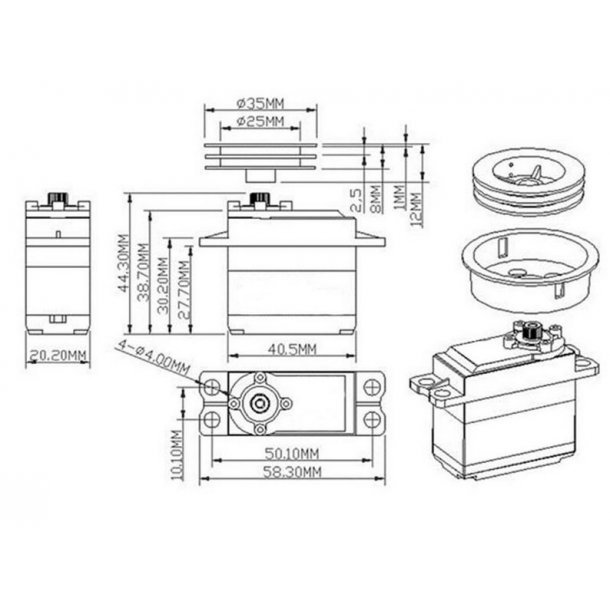 Sejlvindeservo Windforce 502