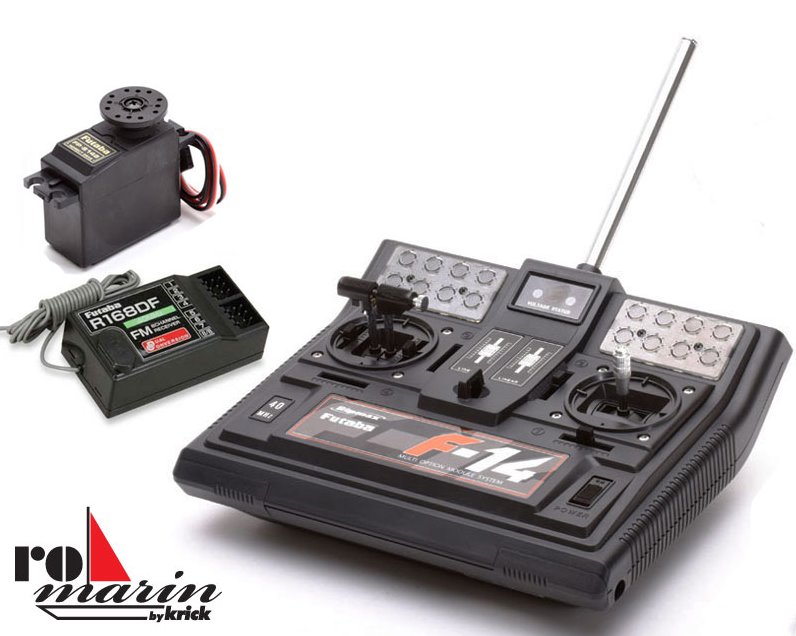 Robbe F14 NAVY radioanlæg, 40 MHz