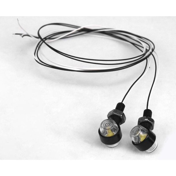 Sidemarkeringslys med LED, 2 stk.