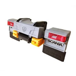 Scania Bag-ende med lygtehuse