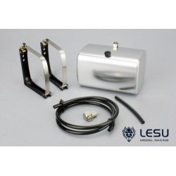 Tank til hydraulik, 85 mm. Aluslv. Skala 1/14