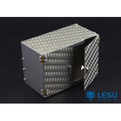 Sideskab i rustfrit stl