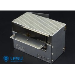 Sideskab i rustfrit stl