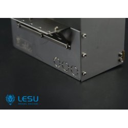 Sideskab i rustfrit stl