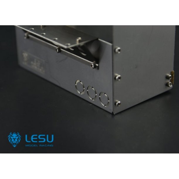 Sideskab i rustfrit stl