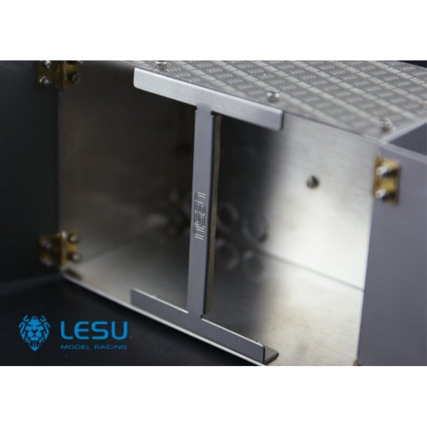 Sideskab i rustfrit stl