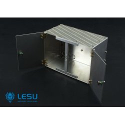 Sideskab i rustfrit stl