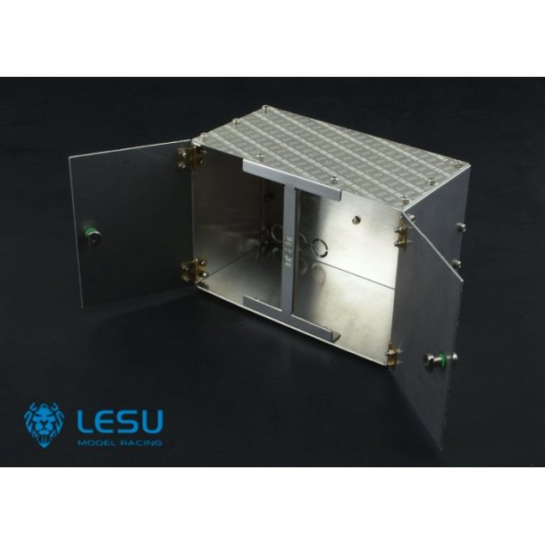 Sideskab i rustfrit stl