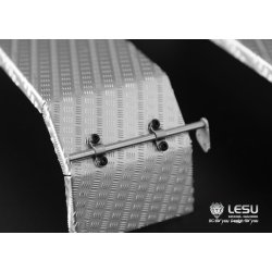 Skrm til tvillingehjul, rustfrit stl