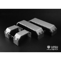 Skrm til enkelthjul, rustfrit stl