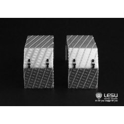 Skrm til enkelthjul, rustfrit stl