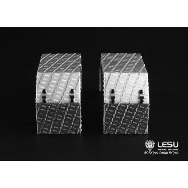 Skrm til enkelthjul, rustfrit stl