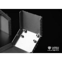 Skrm til enkelthjul, rustfrit stl