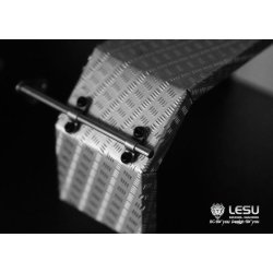 Skrm til enkelthjul, rustfrit stl