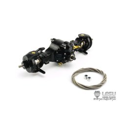 Styrebar foraksel med gennemgende trk og differentialespr