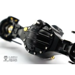 Styrebar foraksel med gennemgende trk og differentialespr