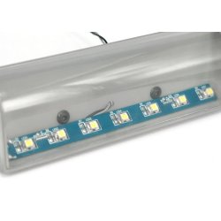 Lyskasse i metal til logo m.m.