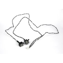 Arbejdslamper, firkantede - sort hus