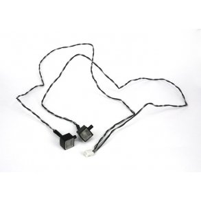 Arbejdslamper, firkantede - sort hus