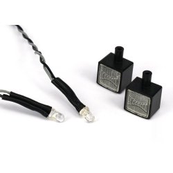 Arbejdslamper, firkantede - sort hus