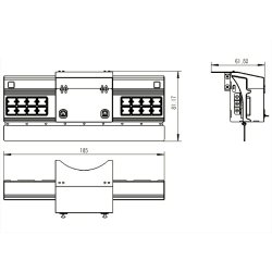 Bag-kofanger med vrktjsskab og lys