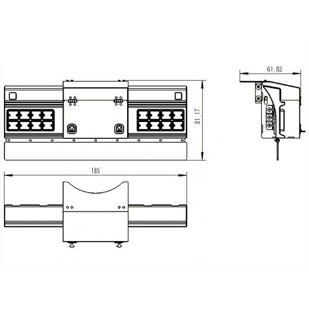Bag-kofanger med vrktjsskab og lys