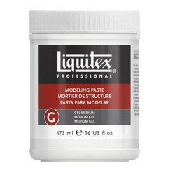 Liquitex Acrylic Medium Modelling Paste White, 473 ml